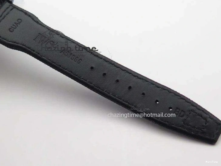 MIROTIME 0422 Comfortable Pilot Chrono IW388003 Real Ceramic ZF 1:1 Best Edition On Black Nylon Strap A 7322